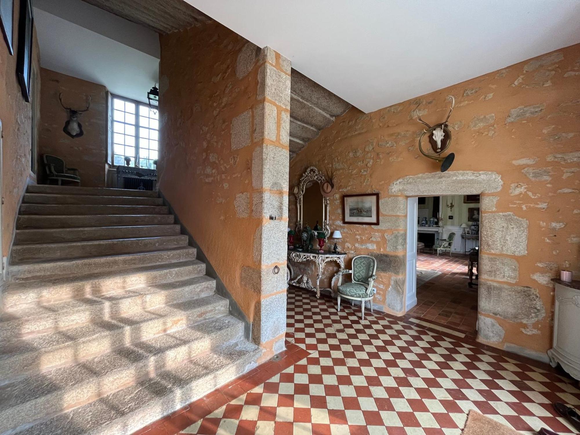 Chateau De Cadouzan Saint-Dolay Eksteriør bilde